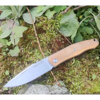 Real Steel Serenity Olive Wood Slipjoint by Braginets