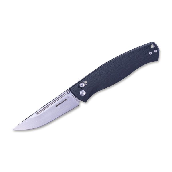 Real Steel RSK Pathfinder Folder Black G10 14C28N