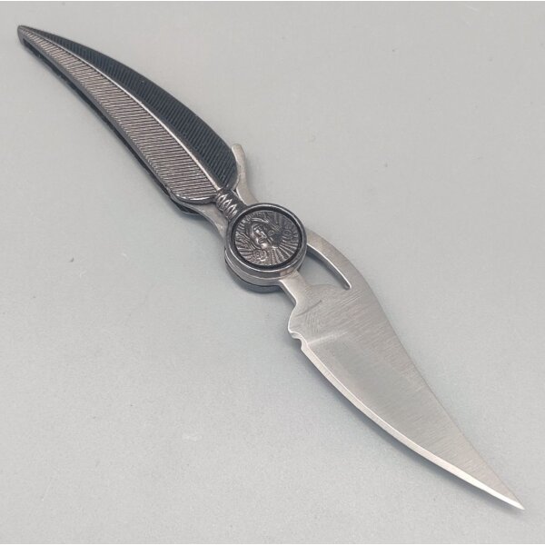 Albainox Taschenmesser Messer Indian FEATHER Federform 3Cr13MoV Stahl