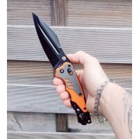 Trivisa Intruder-03O G10 Orange TASKnives Design 14c28n
