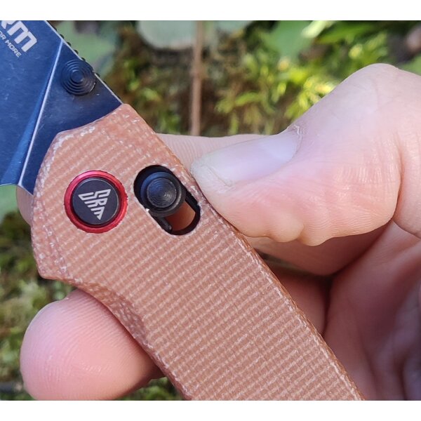SRM Knives 411L-MN Ambi Lock Folder 14C28N Stahl Micarta