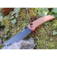 SRM Knives 411L-MN Ambi Lock Folder 14C28N Stahl Micarta