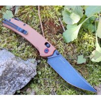 SRM Knives 411L-MN Ambi Lock Folder 14C28N Stahl Micarta