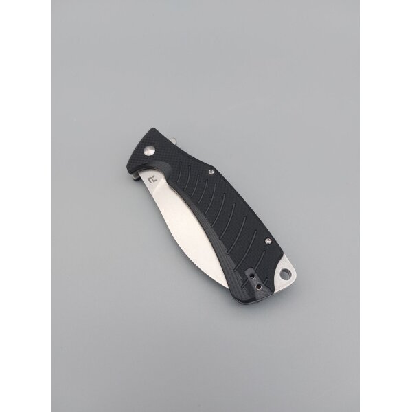 REVO Knives Ness Black Flipper Taschenmesser schwarz Nessmuk-Style