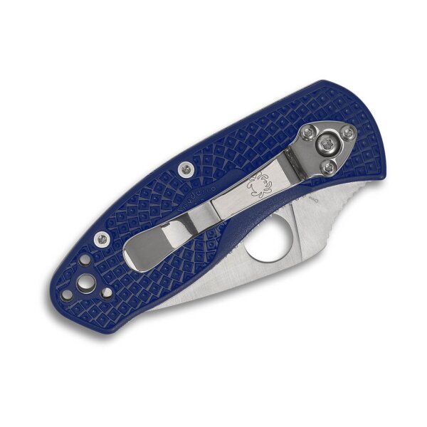 Spyderco Ambitious Lightweight CPM-S35VN Blue PlainEdge 01SP1216