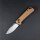 SRM Knives 168L-GW Ambi Lock Folder Brown
