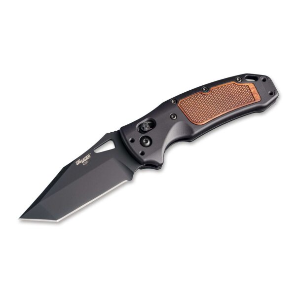 Hogue SIG Sauer SIG K320 AXG Classic 3.5" Tanto Alumium Walnut Cerakote Able Lock CPM-S-30V