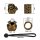 Viperade Vintage Warpig Copper / Brass Lanyard Bead