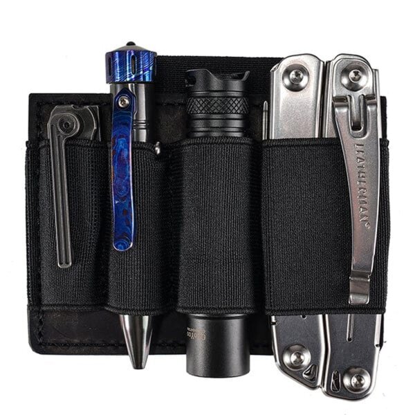 Viperade PL7 Organizer Kit 2er Set aus Leder mit elastischen Bändern