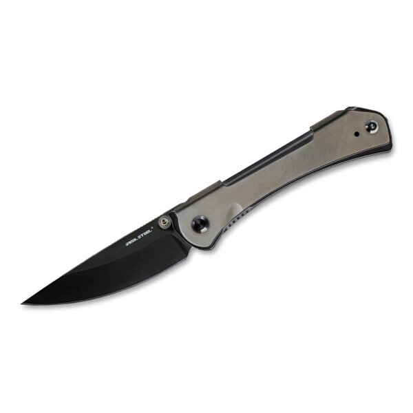 Real Steel Sylph Grey PVD Linerlock Folder