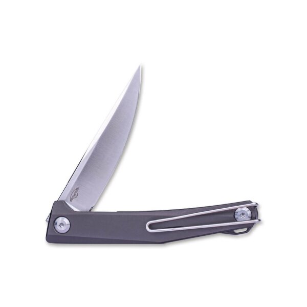 Real Steel Teres Grey Satin Flipper