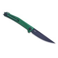 Real Steel Teres Racing Green PVD Flipper