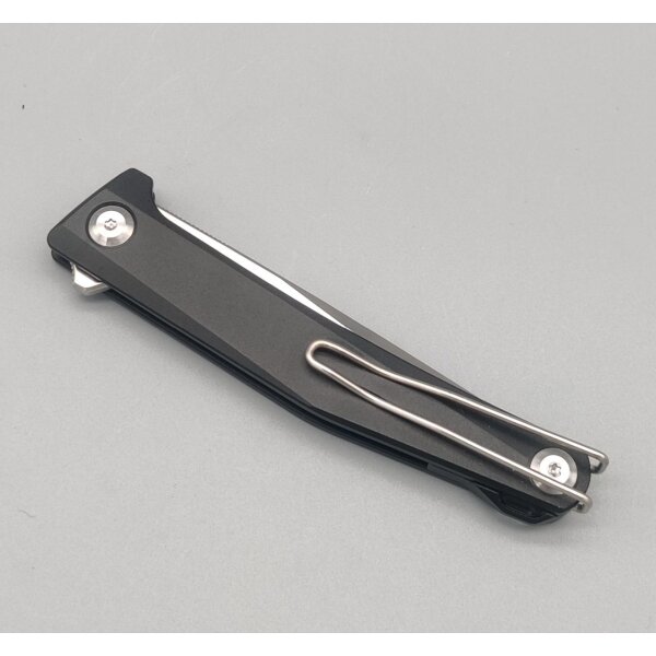 Real Steel Teres Black Satin Flipper