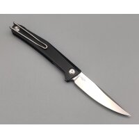 Real Steel Teres Black Satin Flipper