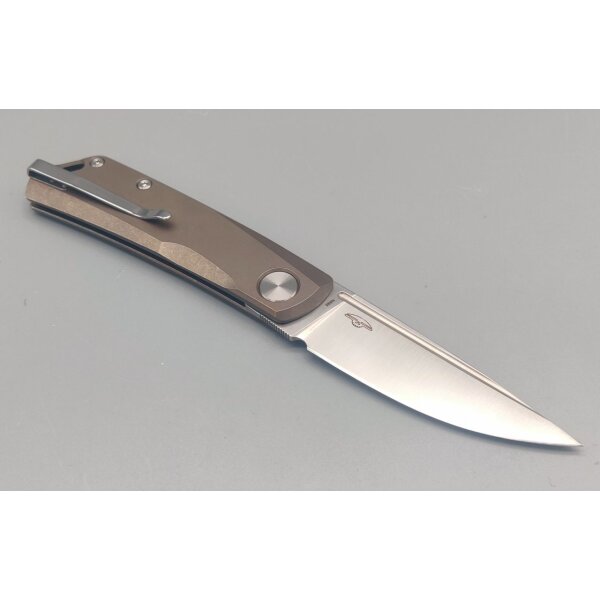 Real Steel Luna TS Böhler N690 Titan Bronze