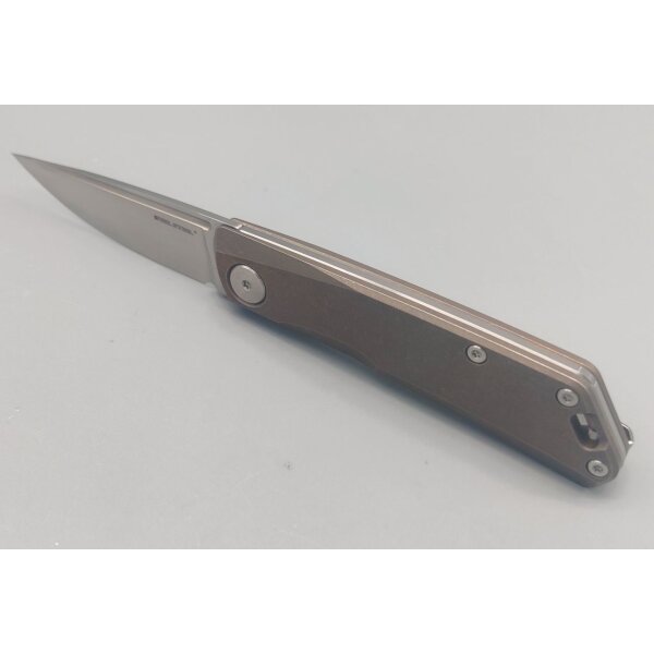 Real Steel Luna TS Böhler N690 Titan Bronze