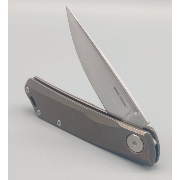 Real Steel Luna TS Böhler N690 Titan Bronze