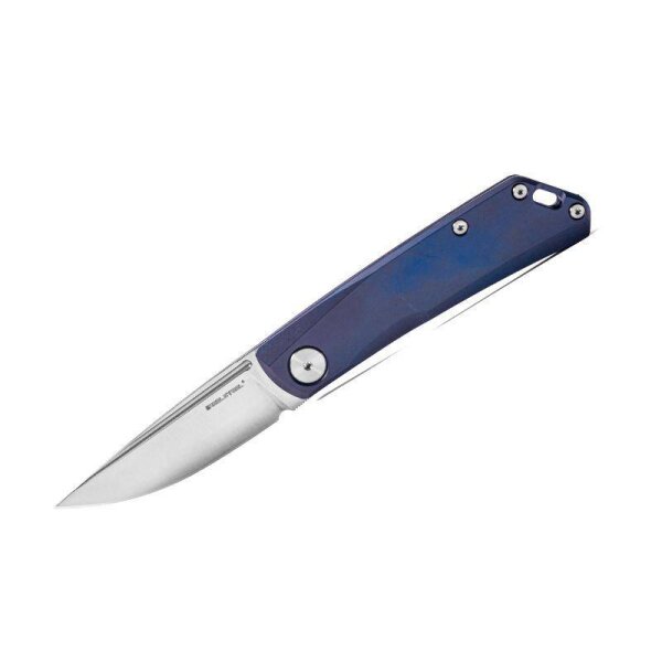 Real Steel Luna TS Böhler N690 Titan Slate Blue