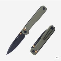 Real Steel Perix G10 Olive Green/ PVD Nitro-V