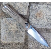 Real Steel Perix Natural Micarta / Stonewashed