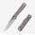 Real Steel Perix Natural Micarta / Stonewashed