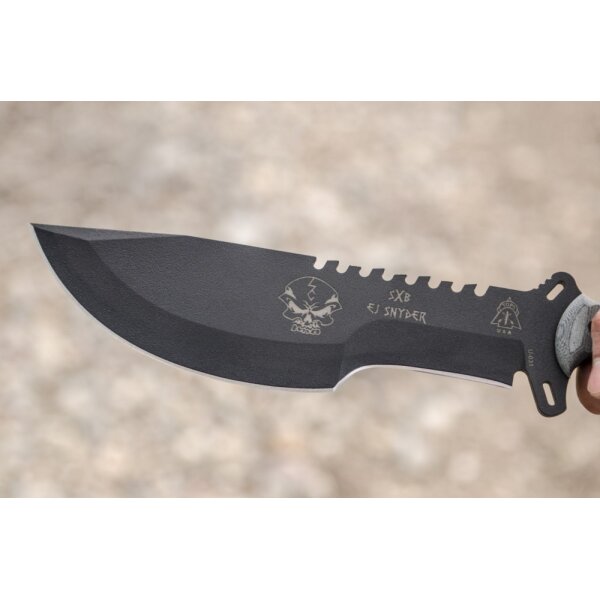 TOPS Knives SXB Micarta EJ Snyder 1095 Stahl Outdoormesser