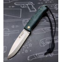 Joker Artica Scandi Backlock Taschenmesser Micarta grün