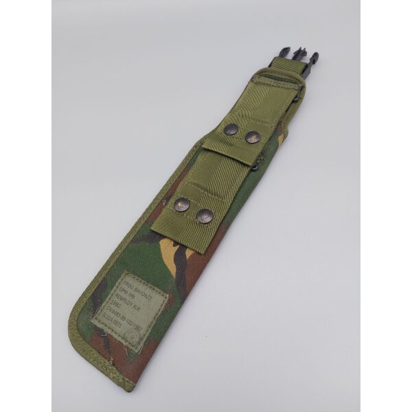 Britische Frog Bajonettscheide robust Army Militär neuwertig DPM tarn Camo Bajonett Messer