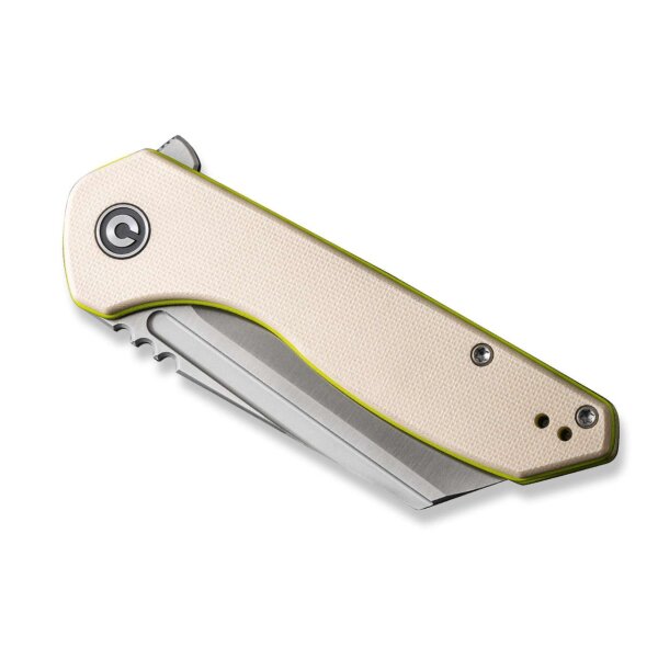 CIVIVI ExOne G10 Ivory Flipper mit Nitro-V Klinge G10 beige ivory