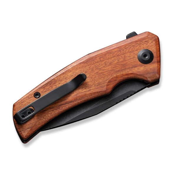 CIVIVI Regulatron Guibourtia mit Nitro-V Klinge Bubingaholz braun Linerlock EDC Messer