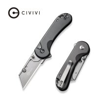 Civivi Elementum Utility Button Lock Gray Aluminium
