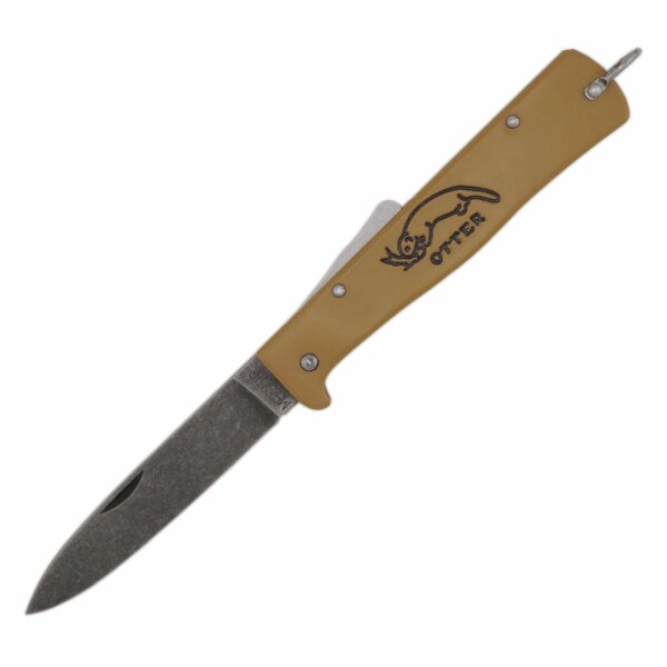 Otter Mercator " Sahara " C75 Kohlenstoffstahl Backlock beige coyote