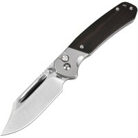 CJRB Cutlery Messer Bowie Pyrite Ebenholz AR-RPM9 Klinge...