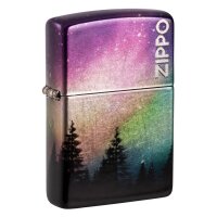 Zippo colorful sky schimmerndes Feuerzeug in chrome