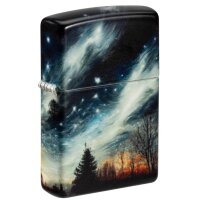 Zippo Clear Sky Design Feuerzeug Wald Himmel