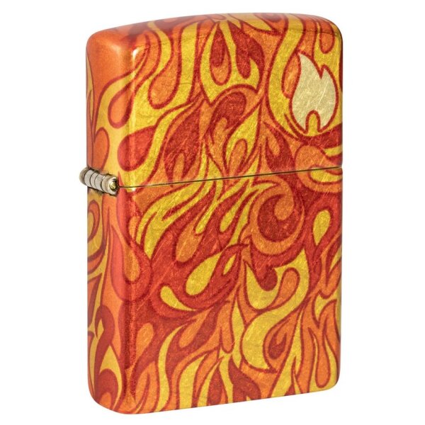 Zippo Fire Design Feuer schillernd schimmer glow