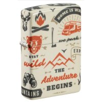 Zippo Outdoor Adventure Design Natur Feuerzeug Made in USA