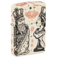 Zippo Chess Design Schach Feuerzeug Made in USA Multi Color