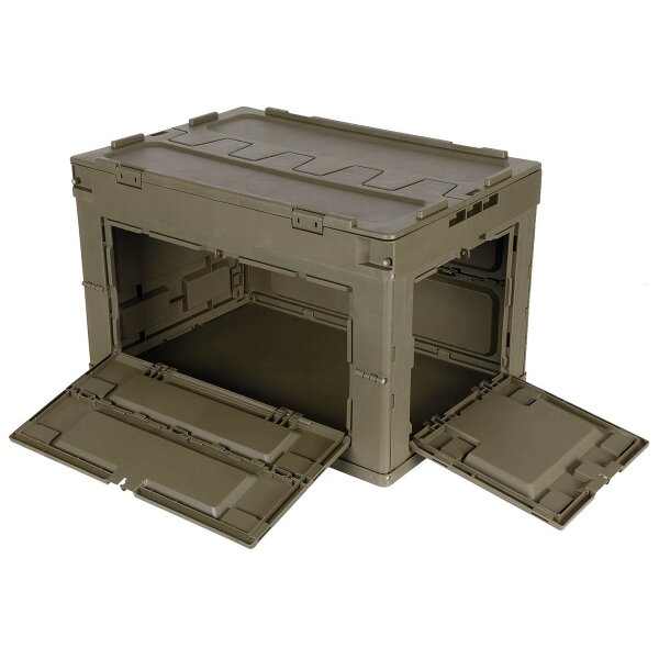 MFH Kunststoffbox Box faltbar stapelbar 60 x 41 x 39 cm Polypropylen
