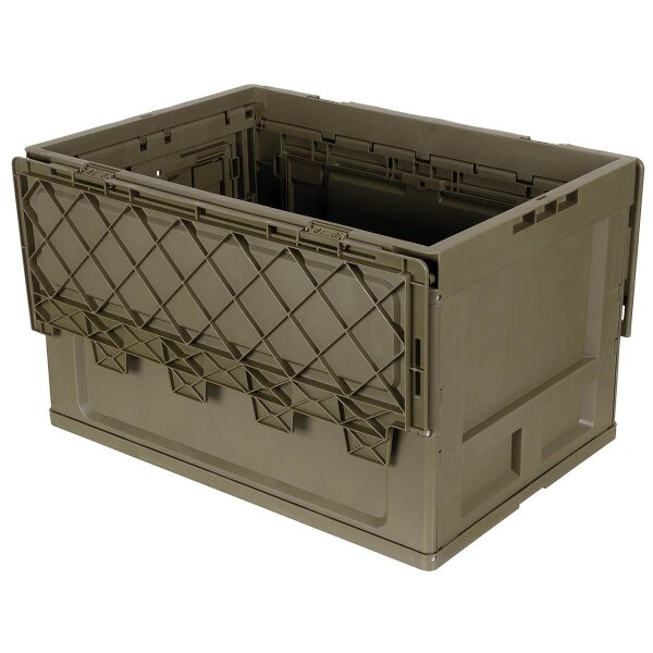 MFH Kunststoffbox Box faltbar stapelbar 60 x 41 x 39 cm Polypropylen