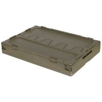 MFH Kunststoffbox Box faltbar stapelbar 60 x 41 x 39 cm...