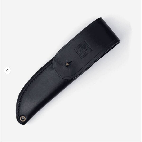 Real Steel CVX-80 Black Messer Fahrtenmesser N690 Stahl G10 Lederscheide