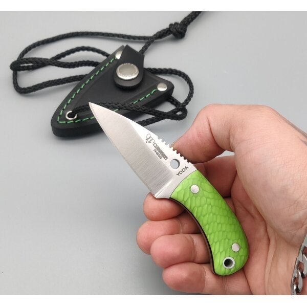Cudeman Yoda N695 Green Juma Yuma inkl. Lederscheide