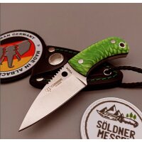 Cudeman Yoda N695 Green Juma Yuma inkl. Lederscheide
