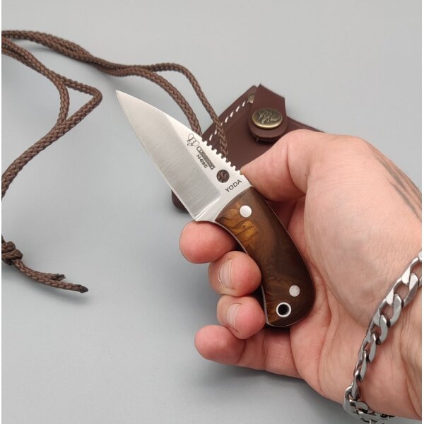 Cudeman Yoda N695 Brown JUMA Yuma inkl. Lederscheide