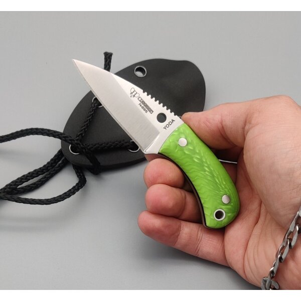 Cudeman Yoda N695 Green JUMA Yuma inkl. Kydexscheide