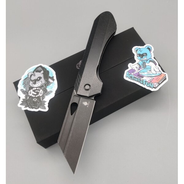 Kizer Huldra 3Way Opening Folder S35VN Stahl Titan-Framelock