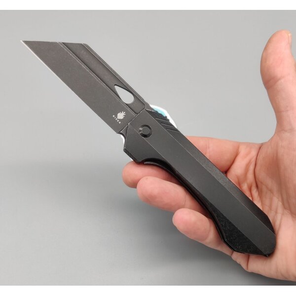 Kizer Huldra 3Way Opening Folder S35VN Stahl Titan-Framelock