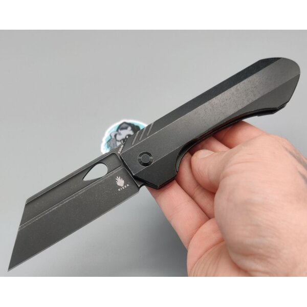 Kizer Huldra 3Way Opening Folder S35VN Stahl Titan-Framelock
