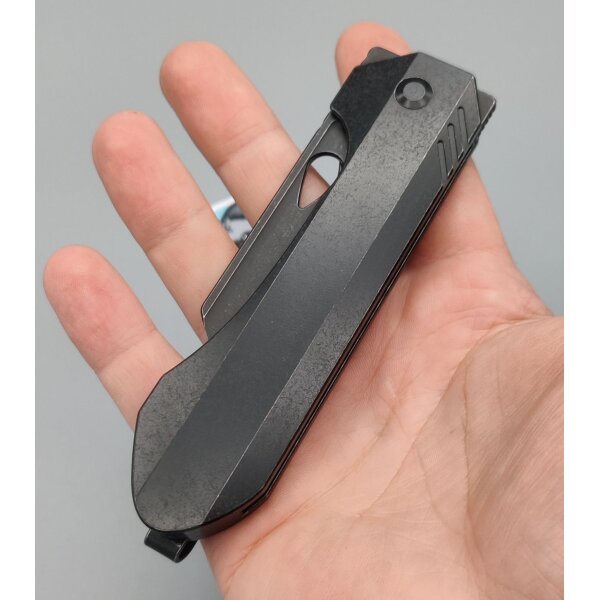 Kizer Huldra 3Way Opening Folder S35VN Stahl Titan-Framelock